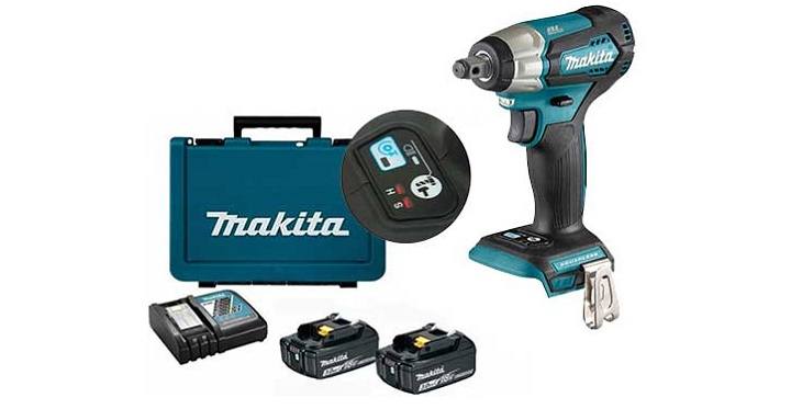 MÁY SIẾT BU LÔNG DÙNG PIN(12.7MM/BL)(18V) MAKITA DTW181RFE