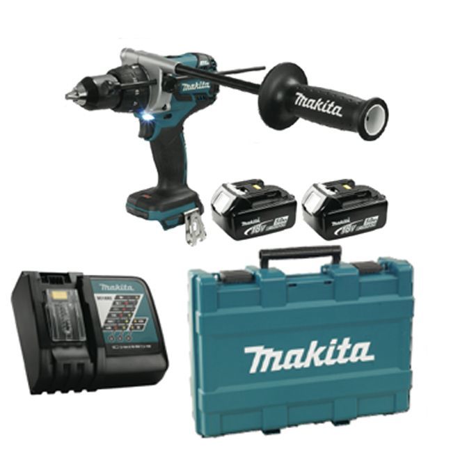 MÁY KHOAN BÚA VẶN VÍT DÙNG PIN (BL)(18V) MAKITA DHP481RTE