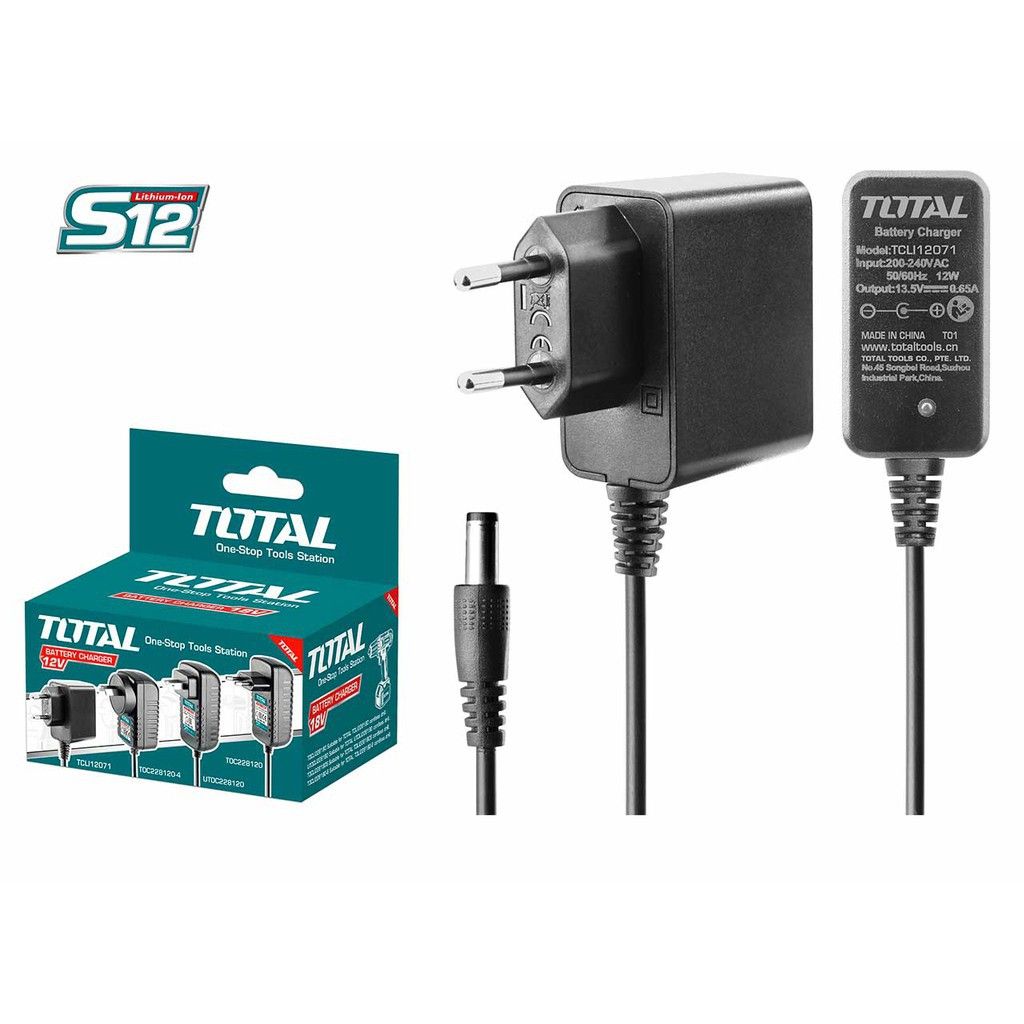 SẠC PIN LITHIUM 12V (S12) TOTAL TCLI12071