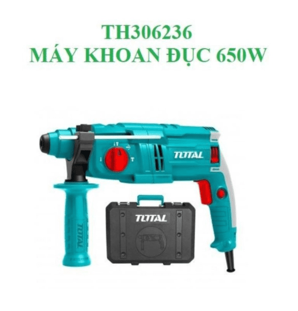 MÁY KHOAN ĐỤC 3 CHỨC NĂNG TOTAL 22mm TH306236