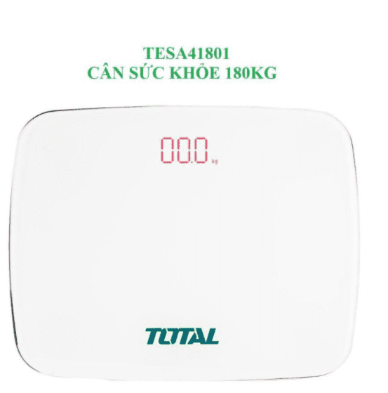 CÂN SỨC KHỎE 180KG (BẢO HÀNH 01 THÁNG) TOTAL TESA41801