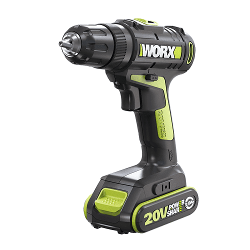 MÁY KHOAN VẶN VÍT DÙNG PIN 20V WU172 - WORX GREEN