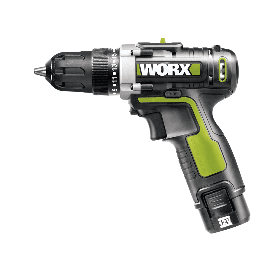 MÁY KHOAN VẶN VÍT DÙNG PIN 12V WU128.6 - WORX GREEN