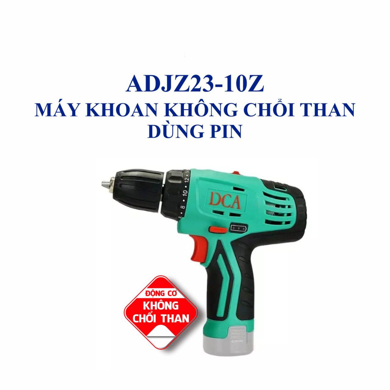 MÁY KHOAN PIN 12V DCA ADJZ23-10Z (Thân máy - không chổi than)