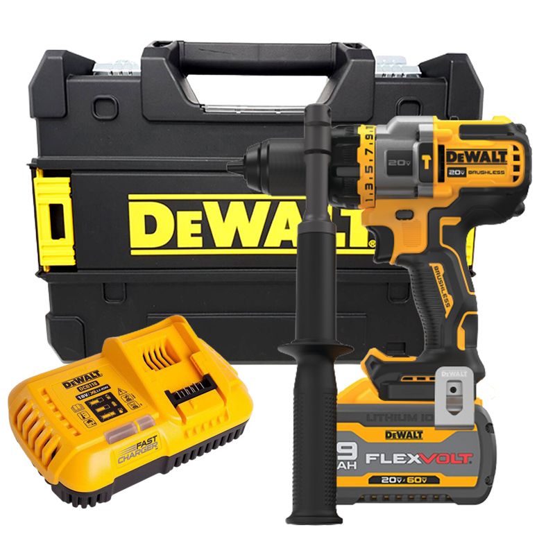 MÁY KHOAN DÙNG PIN 20V DEWALT DCD999X1-KR (1 pin 9.0Ah - sạc)