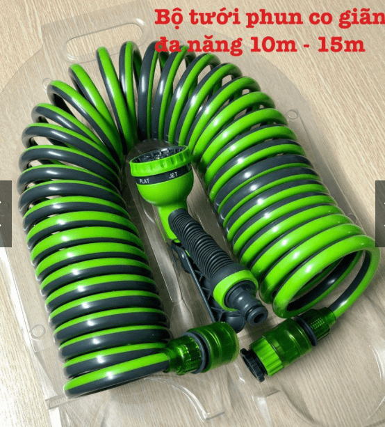 BỘ VÒI XỊT TƯỚI CÂY ĐA NĂNG 7 CHẾ ĐỘ UNIGAWA 15M UN5915S