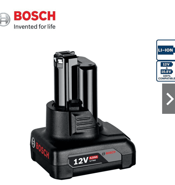 PIN BOSCH 12V 4.0AH 1600A00F71