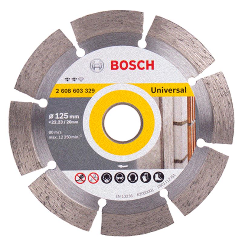 ĐĨA CẮT KIM CƯƠNG 125X22.2MM ĐA NĂNG BOSCH 2608603329