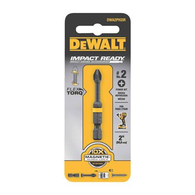 MŨI VẶN VÍT PH2 FLEX-TORX (PH2*57mm) DEWALT DWA2PH2IR