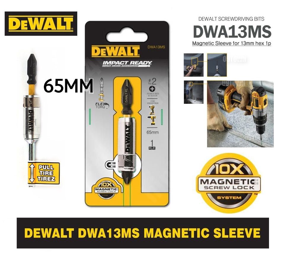 MŨI VẶN VÍT FLEX-TORX (10X TỪ TÍNH) DEWALT DWA13MS