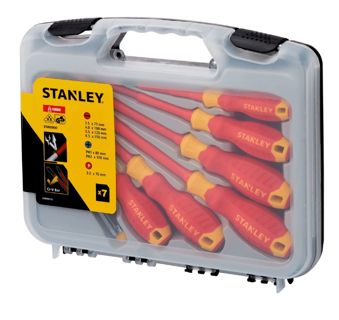 BỘ VÍT CÁCH ĐIỆN 1000V - 7 CÂY STANLEY STMT60175