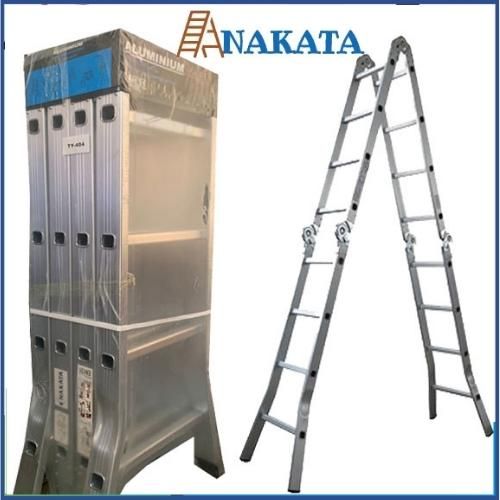 THANG NHÔM GẤP 4 ĐOẠN NAKATA TY405 5M8