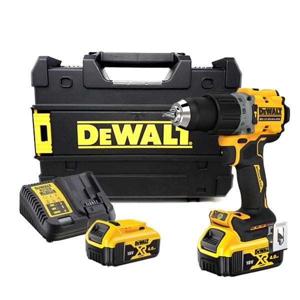 MÁY KHOAN DÙNG PIN 18V DEWALT DCD805M2T-B1 (Máy,sạc, 2pin*4Ah ,Vali)