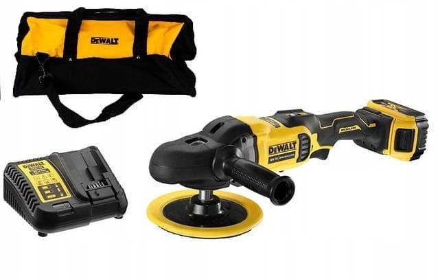 MÁY ĐÁNH BÓNG CẦM TAY 18V DEWALT DCM849P1 - Máy, Sạc, 1pin*5Ah Túi vải