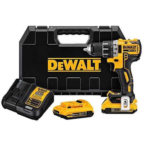 MÁY KHOAN CẦM TAY 18V DEWALT DCD791D2 (sạc, 2 pin * 2.0Ah, vali)