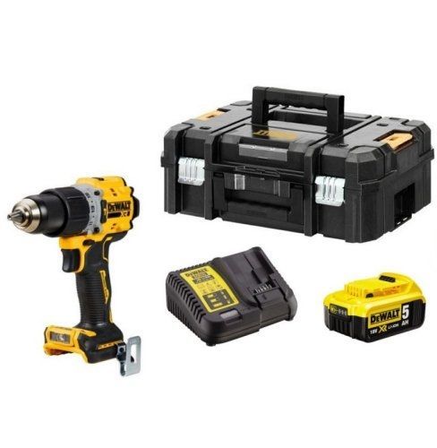 MÁY KHOAN DÙNG PIN 20V DEWALT DCD805P1- Máy,sạc, 1pin*5Ah ,Vali