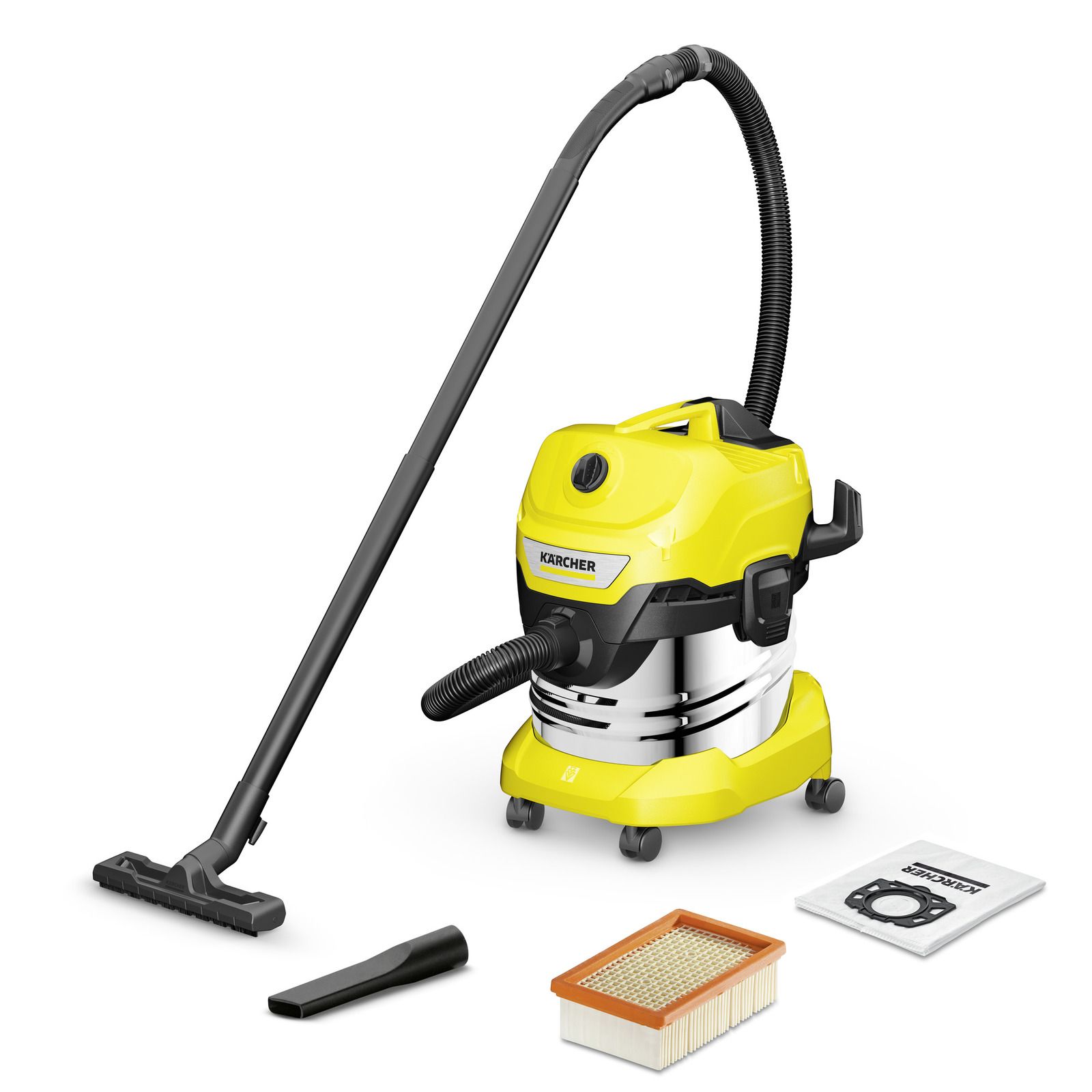 MÁY HÚT BỤI KHÔ & ƯỚT KARCHER WD4S