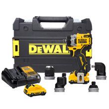 MÁY KHOAN VẶN VÍT DÙNG PIN 12V 4 ĐẦU DEWALT DCD703D2-KR