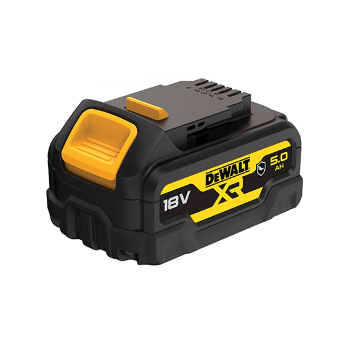 PIN DEWALT 20V - 5AH XR LI-ON KHÁNG DẦU DCB184G-B1