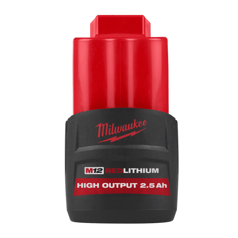 PIN 12V 2.5AH HIGH OUTPUT MILWAUKEE M12 HB2.5