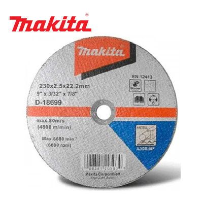 ĐÁ CẮT SẮT 230x2.5x22.23mm MAKITA D-18699