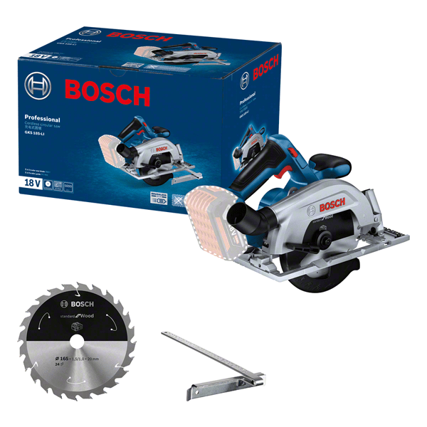 MÁY CƯA ĐĨA DÙNG PIN 18V BOSCH GKS 185-LI (SOLO)