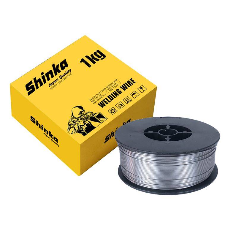 DÂY HÀN LÕI THUỐC 1.0MM SHINKA E71T-GS (1KG/CUỘN)