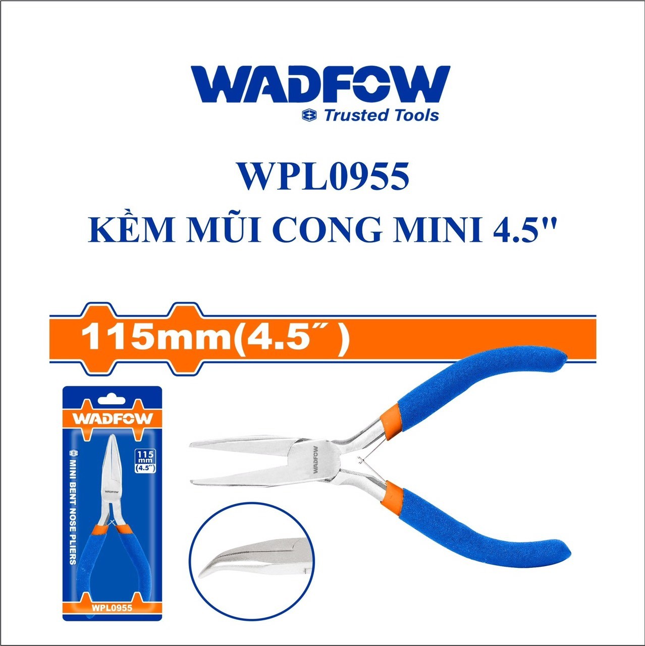 KỀM MŨI CONG MINI 4.5