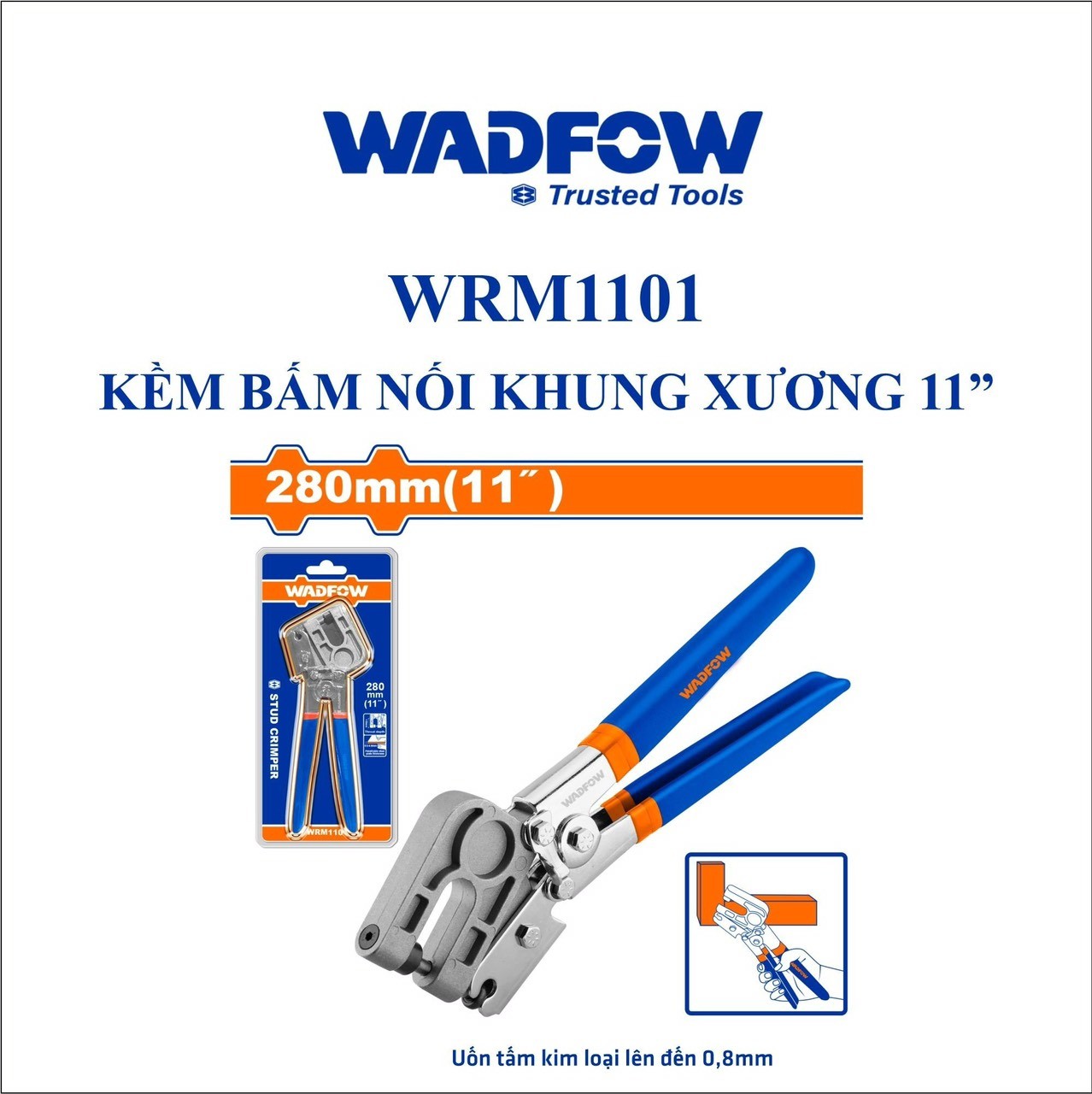 KỀM BẤM NỐI KHUNG XƯƠNG 11