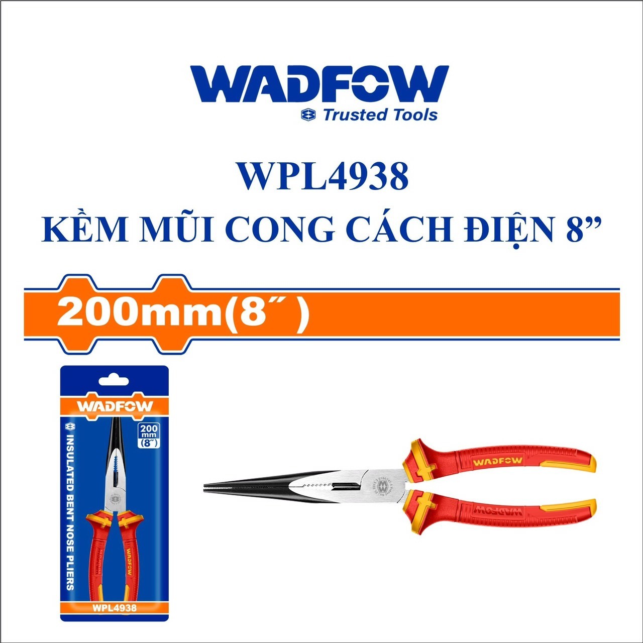 KỀM MŨI CONG CÁCH ĐIỆN 8