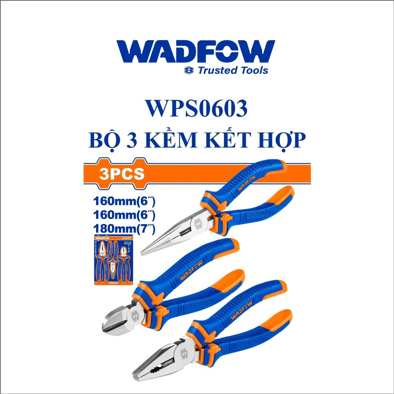 BỘ 3 KỀM KẾT HỢP WADFOW WPS0603