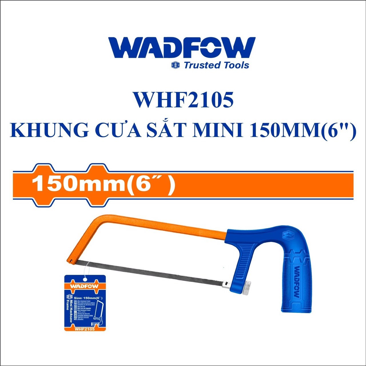 KHUNG CƯA SẮT MINI 150MM(6