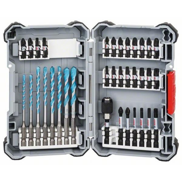 BỘ MŨI KHOAN HEX-9 VÀ ĐẦU VẶN VÍT PICK AND CLICK 35 MÓN BOSCH 2607017570