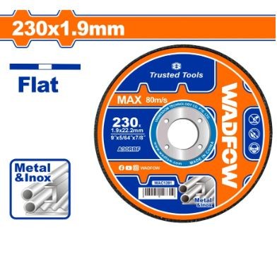 ĐÁ CẮT KIM LOẠI 230X1.9X22.2MM WADFOW WAC1391