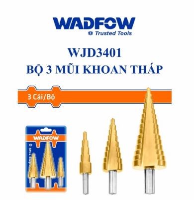 BỘ 3 MŨI KHOAN THÁP WADFOW WJD3401