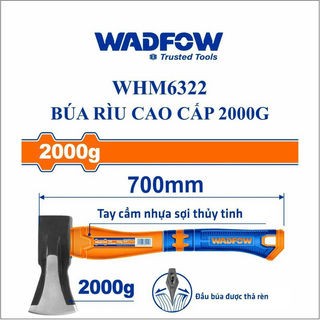 BÚA RÌU CAO CẤP 2000G WADFOW WHM6322