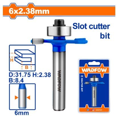 MŨI PHAY GỖ CẮT RÃNH 6X6X2MM WADFOW WRG4401