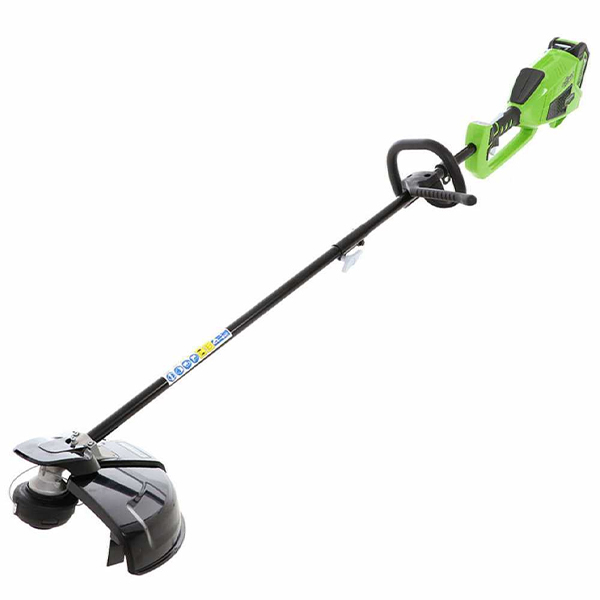 MÁY CẮT CỎ PIN 40V - GD40BCB ĐỘNG CƠ TRƯỚC - DÙNG Ổ CƯỚC VÀ LƯỠI CẮT GREENWORKS