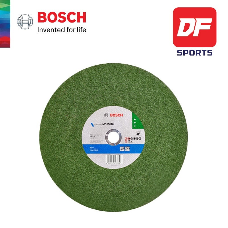 ĐÁ CẮT SẮT 355x2.8x25.4MM (ĐÁ XANH) BOSCH 2608619766