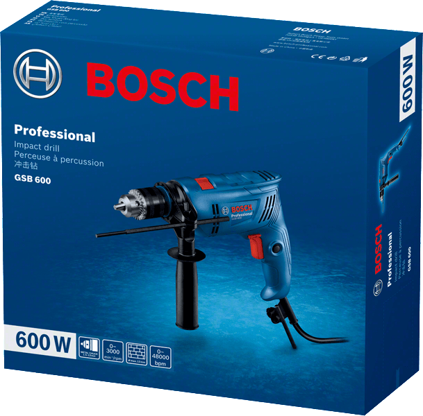 MÁY KHOAN ĐỘNG LỰC 600W BOSCH GSB 600