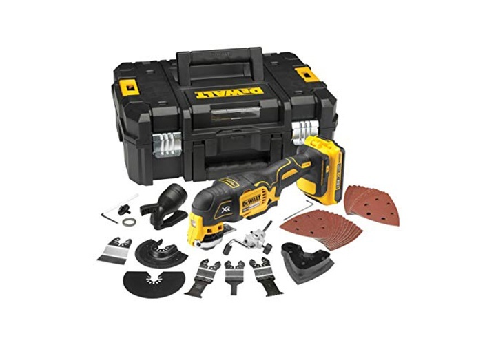 MÁY CẮT RUNG ĐA NĂNG DÙNG PIN 18V 2.0AH DEWALT DCS355D2-KR