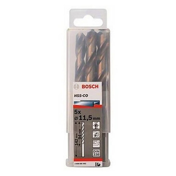 MŨI KHOAN INOX HSS-CO 11.5MM BOSCH 2608585902 (HỘP 5 MŨI)