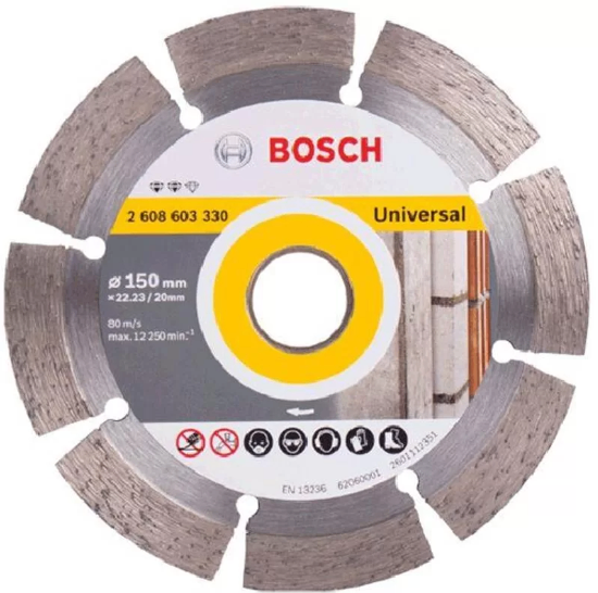 ĐĨA CẮT KIM CƯƠNG 150X22.2MM ĐA NĂNG BOSCH 2608603330