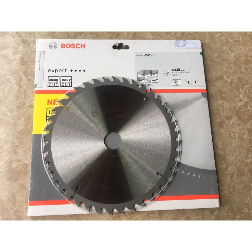 LƯỠI CƯA GỖ 235X30MM T40 BOSCH 2608642999