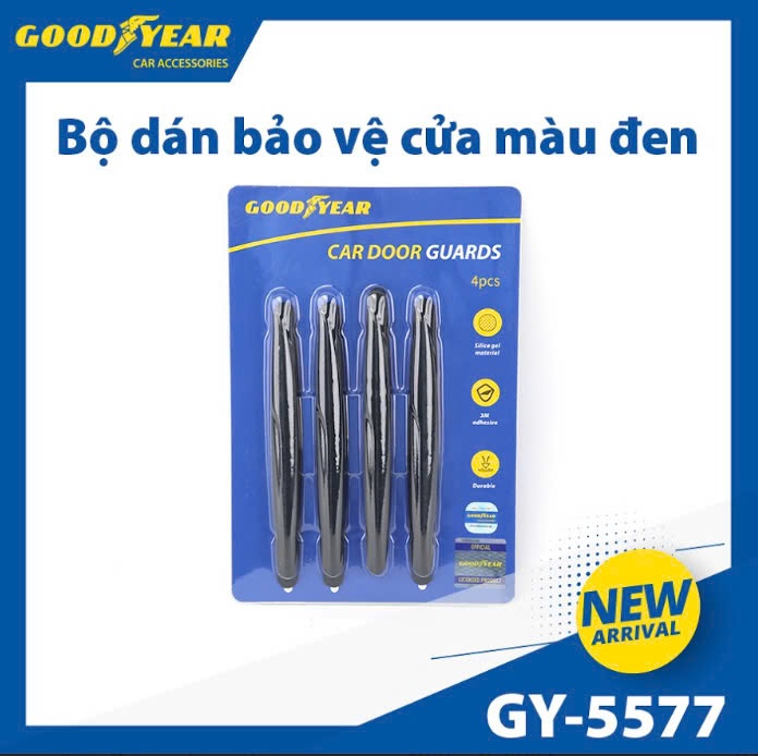 BỘ DÁN CỬA MÀU ĐEN GOOD YEAR GY-5577 CHÍNH HÃNG