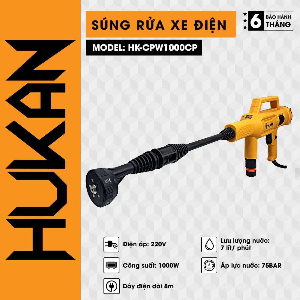 MÁY RỬA XE ĐIỆN HUKAN HK-CPW1000CP