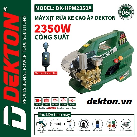 MÁY RỬA XE DEKTON DK-HPW2350A