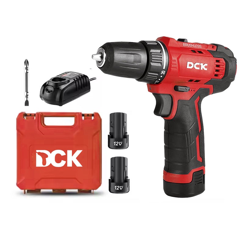 COMBO MÁY KHOAN VẶN VÍT DÙNG PIN LI-ION 12V KDJZ23-10(TYPE EK) - DCK
