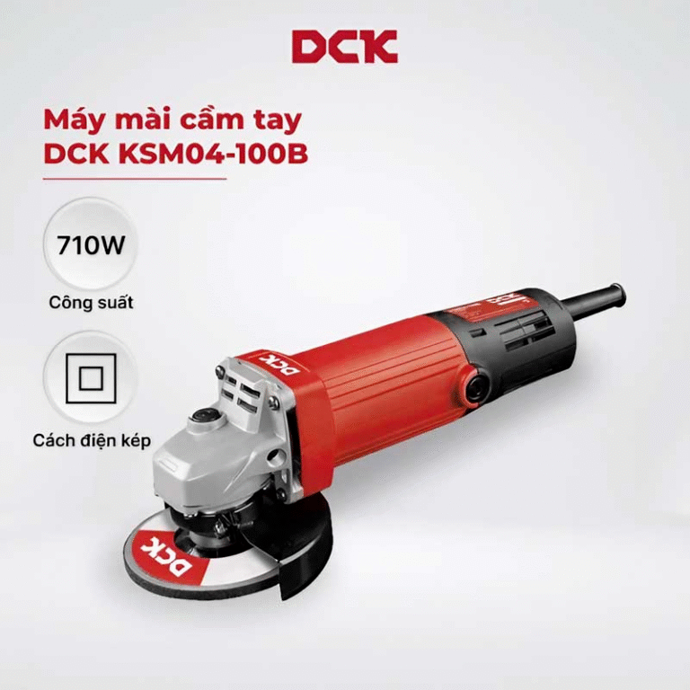 MÁY MÀI GÓC 710W 100mm KSM04-100B (công tắc đuôi) - DCK
