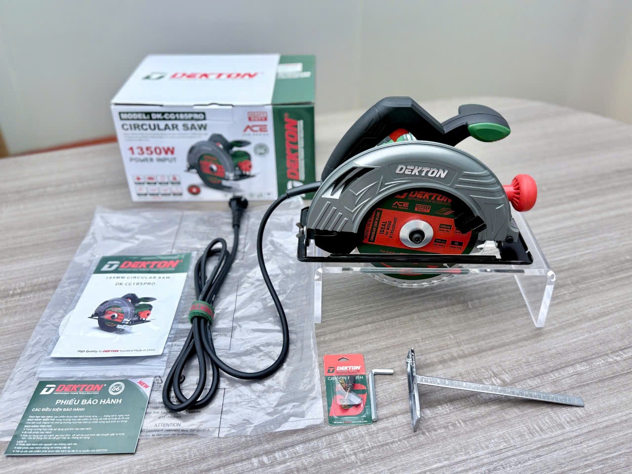 MÁY CƯA GỖ DEKTON - PHIÊN BẢN CAO CHẤT LƯỢNG CAO DK-CG185PRO